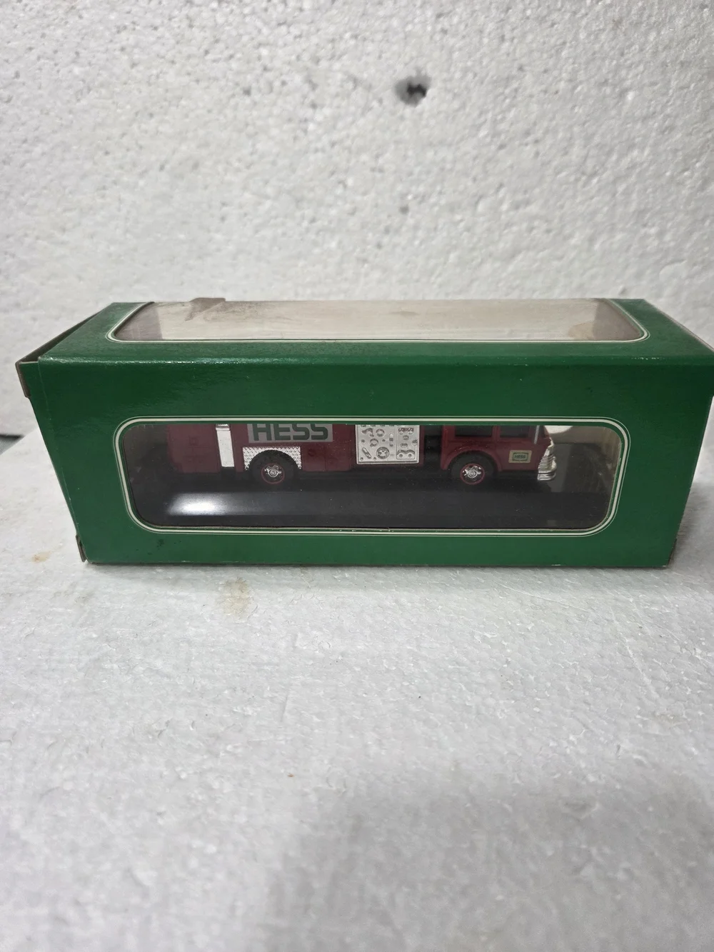 HESS Red Miniature Fire Truck Toy - 1999